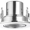 LAP Cosmoseco Tilt Fire Rated LED Downlight Chrome 5.8W 450lm