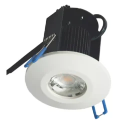 Robus Triumph Activate Fixed Fire Rated LED Downlight White 8W 670lm