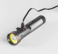 Nebo Franklin Pivot RC Rechargeable LED Handheld Work Light Grey 300lm -Fashion Lamps 537KX A4