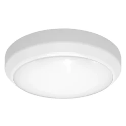 4lite Indoor Maintained Emergency Round LED Wall/Ceiling Light White 13W 1100lm