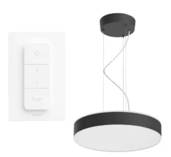 Philips Hue Ambiance Enrave LED Pendant Light Black 33.5W 3300-4300lm