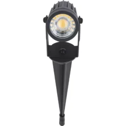 Luceco Outdoor LED Garden Spike Light Black 3W 200lm -Fashion Lamps 557KH A2