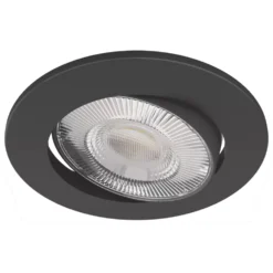 Calex SMD 220-240V 2700-6500K Adjustable Tilting Head LED Smart Downlight With Variable White Light Black 4.9W 345lm 3 Pack 5 Calex SMD 220-240V 2700-6500K Adjustable Tilting Head LED Smart Downlight With Variable White Light Black 4.9W 345lm 3 Pack -Fashion Lamps 577KH A2