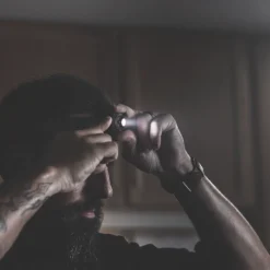 Nebo Mycro & Cap Light Rechargeable LED Headlamp Black Graphite 400lm -Fashion Lamps 579JP A4