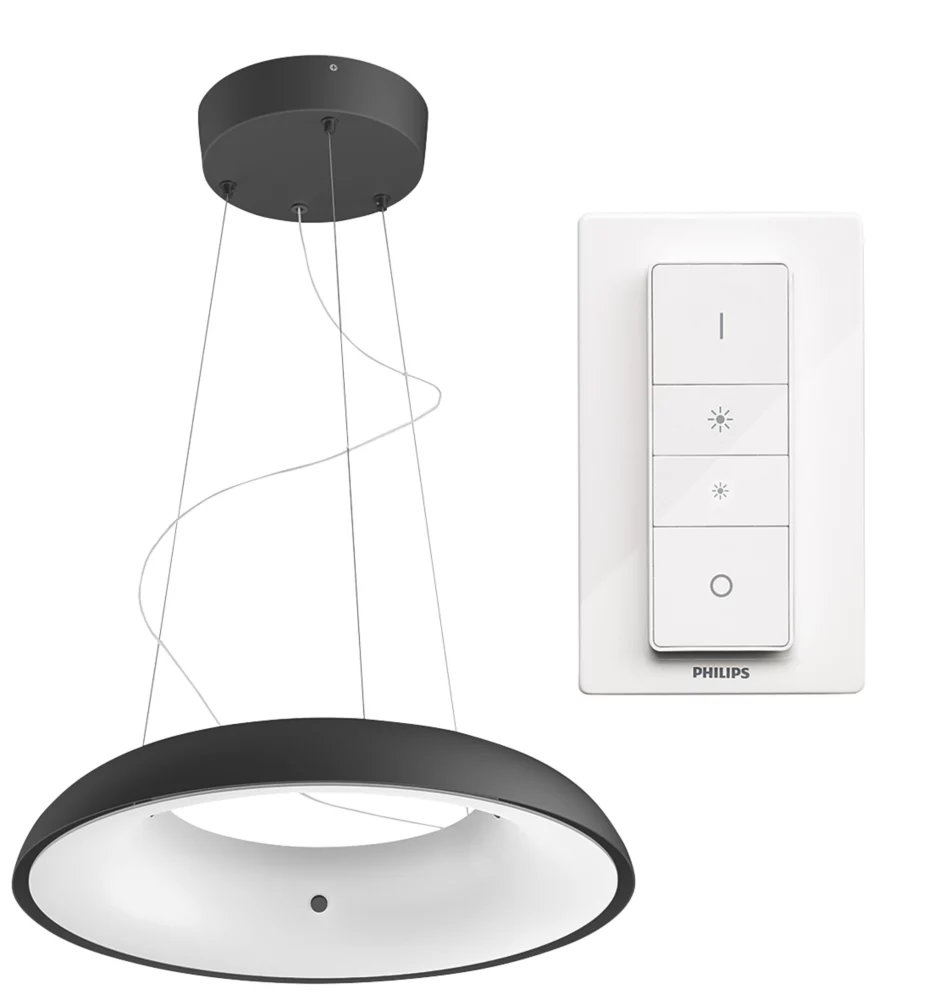 Philips Hue Ambiance Amaze LED Suspension Light Black 25W 2750-2900lm 1 Philips Hue Ambiance Amaze LED Suspension Light Black 25W 2750-2900lm