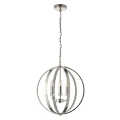 Quay Design Spirit Ceiling Pendant Bright Nickel 12 Quay Design Spirit Ceiling Pendant Bright Nickel -Fashion Lamps 581VG A3