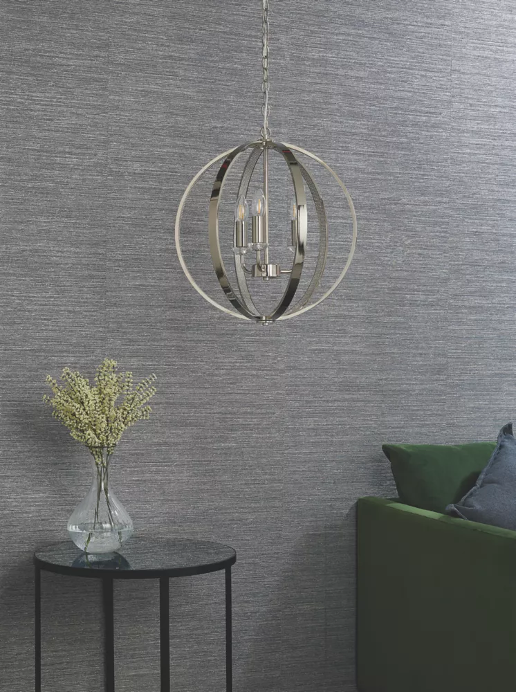 Quay Design Spirit Ceiling Pendant Bright Nickel 7 Quay Design Spirit Ceiling Pendant Bright Nickel - Image 7