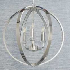 Quay Design Spirit Ceiling Pendant Bright Nickel