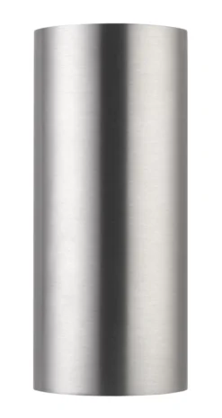 LAP Outdoor Up & Down Wall Light Brushed Aluminium -Fashion Lamps 584JK A2