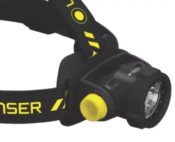 LEDlenser H7R WORK Rechargeable LED Head Torch Black 15 - 1000lm -Fashion Lamps 587RG A3