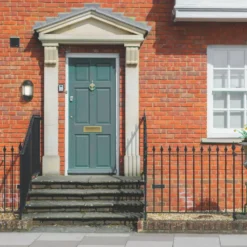 4lite Outdoor LED Outdoor Half Wall Lantern Black 8W 400lm -Fashion Lamps 601RR A2