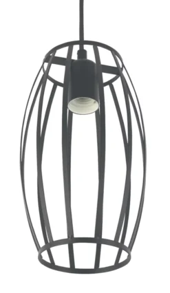 4lite Decorative Pendant Cage Black 6 4lite Decorative Pendant Cage Black -Fashion Lamps 604TV A2