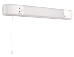 Essentials Dual Voltage LED Shaver Light Gloss White 7W 480lm