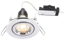 LAP Cast Tilt Downlight Chrome -Fashion Lamps 630KJ A8