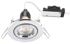 LAP Cast Tilt Downlight Chrome