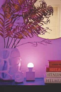 Calex Smart BC A60 RGB & White LED Light Bulb 9.4W 806lm -Fashion Lamps 647PY A4