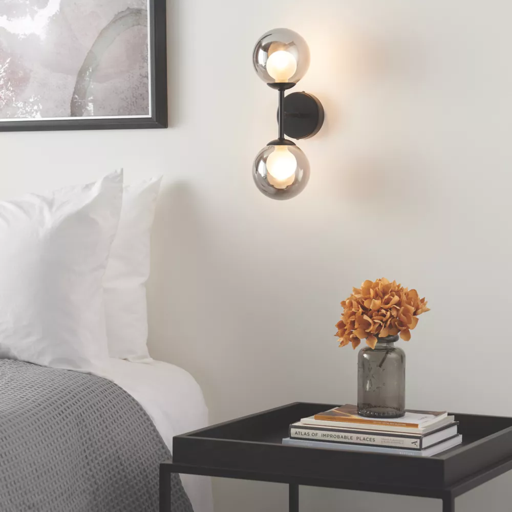 Quay Design Leo LED Wall Light Matt Black 5W 200lm 7 Quay Design Leo LED Wall Light Matt Black 5W 200lm - Image 7