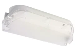 Ansell Swift Indoor & Outdoor Maintained Or Non-Maintained Emergency Oval LED Bulkhead White 3W 173lm