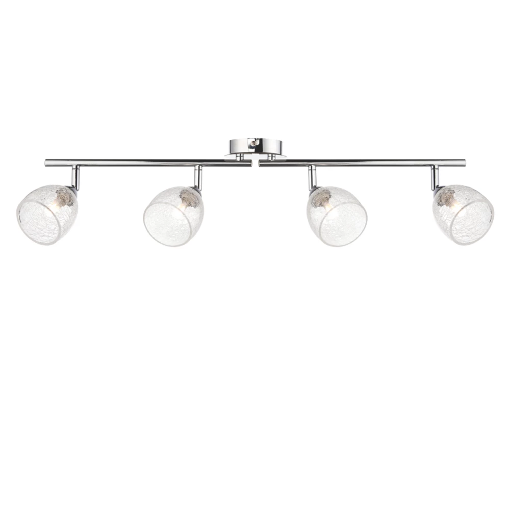 Quay Design Blair LED Bar Spotlight Chrome 10W 200lm 2 Quay Design Blair LED Bar Spotlight Chrome 10W 200lm - Image 2