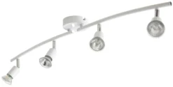 Essentials Sasha Bar 4-Light Spotlight White