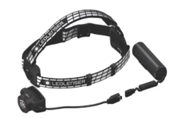 LEDlenser H7R Signature Rechargeable LED Head Torch Black 15 - 1200lm -Fashion Lamps 685RG A4