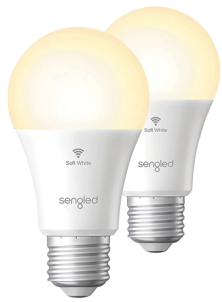 Sengled W21-U21 ES A60 LED Smart Light Bulb 7.8W 806lm 2 Pack 1 Sengled W21-U21 ES A60 LED Smart Light Bulb 7.8W 806lm 2 Pack