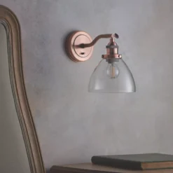 Quay Design Karlson Adjustable Wall Light Aged Copper -Fashion Lamps 698VG A5