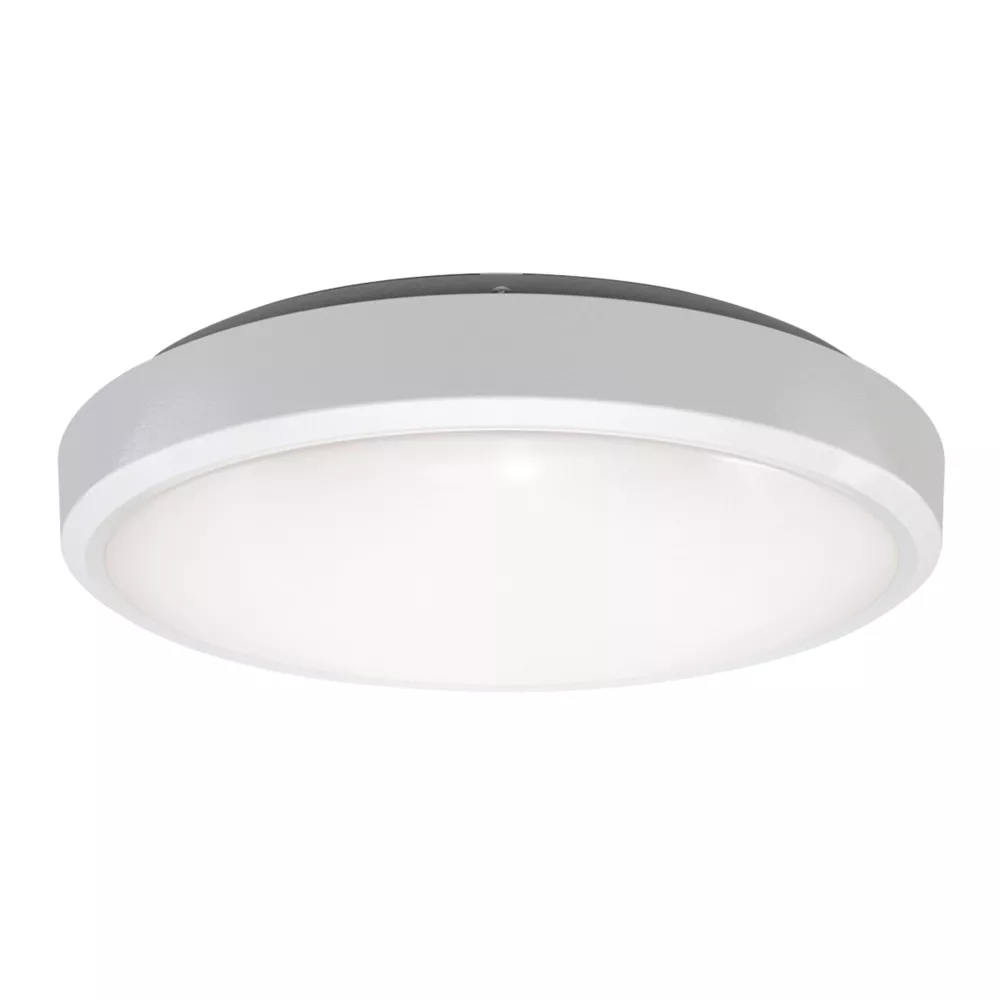 4lite LED Wall/Ceiling Light With Microwave Sensor White 18W 1847lm 1 4lite LED Wall/Ceiling Light With Microwave Sensor White 18W 1847lm