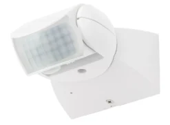 Zinc DION Indoor & Outdoor White PIR Twin Sensor 180°