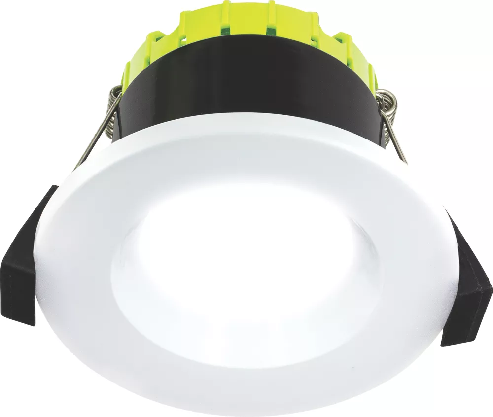 Luceco FType Compact Regressed Fixed Fire Rated LED Downlight White 4W 400lm 3 Luceco FType Compact Regressed Fixed Fire Rated LED Downlight White 4W 400lm - Image 3