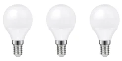 LAP SES Mini Globe LED Light Bulb 250lm 2.2W 3 Pack