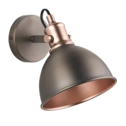 Quay Design Orion Adjustable Wall Spotlight Matt Pewter -Fashion Lamps 734VG A5