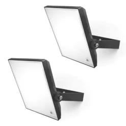 4lite Outdoor LED Floodlight Black 10W 885lm -Fashion Lamps 737TV A2