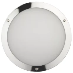 Saxby Anchorage LED Bathroom Ceiling Light Chrome 9W 650lm -Fashion Lamps 745PP A2