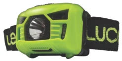 Luceco Rechargeable LED Head Torch Green 150lm