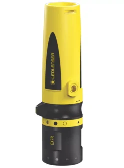 LEDlenser EX7R Rechargeable LED ATEX Hand Torch Yellow 220lm -Fashion Lamps 785PP A2