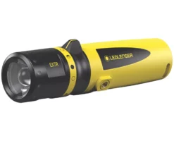 LEDlenser EX7R Rechargeable LED ATEX Hand Torch Yellow 220lm