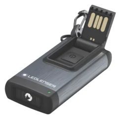 LEDlenser K4R Rechargeable LED Key Ring Torch Black 120lm -Fashion Lamps 803PJ A2
