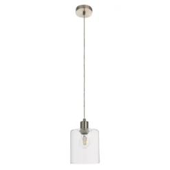 Quay Design Tabitha Ceiling Pendant Brushed Nickel -Fashion Lamps 804VG A2