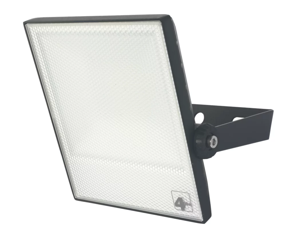 4lite Outdoor LED Floodlight Black 30W 2475lm 2 4lite Outdoor LED Floodlight Black 30W 2475lm - Image 2