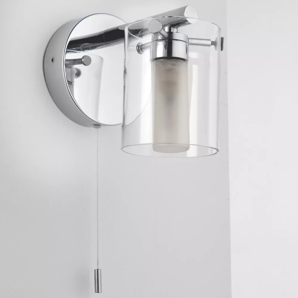 Quay Design Ava LED Bathroom Wall Light Chrome 2.5W 200lm 5 Quay Design Ava LED Bathroom Wall Light Chrome 2.5W 200lm - Image 5