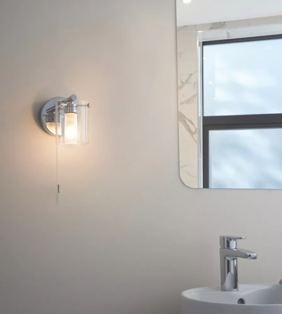 Quay Design Ava LED Bathroom Wall Light Chrome 2.5W 200lm 6 Quay Design Ava LED Bathroom Wall Light Chrome 2.5W 200lm - Image 6