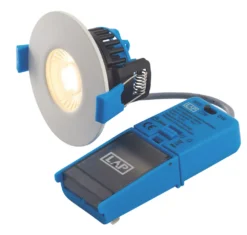 LAP CosmosPro Fixed Fire Rated LED Downlight White 7W 800lm