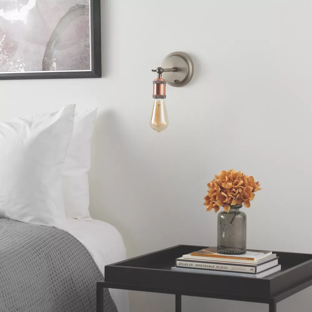 Quay Design Stafford LED Wall Light Aged Pewter 2W 210lm 5 Quay Design Stafford LED Wall Light Aged Pewter 2W 210lm - Image 5