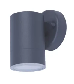 LAP Outdoor LED Wall Light Down Projection Charcoal Grey 4.3W 380lm