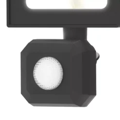 4lite Advantage Outdoor LED Floodlight With PIR Sensor Black 10W 850lm -Fashion Lamps 872KK A2