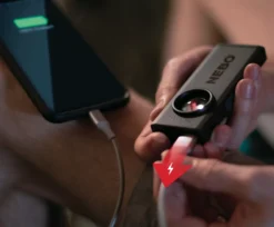 Nebo Slim+ Rechargeable LED Worklight & Powerbank Black 700lm -Fashion Lamps 877JP A5