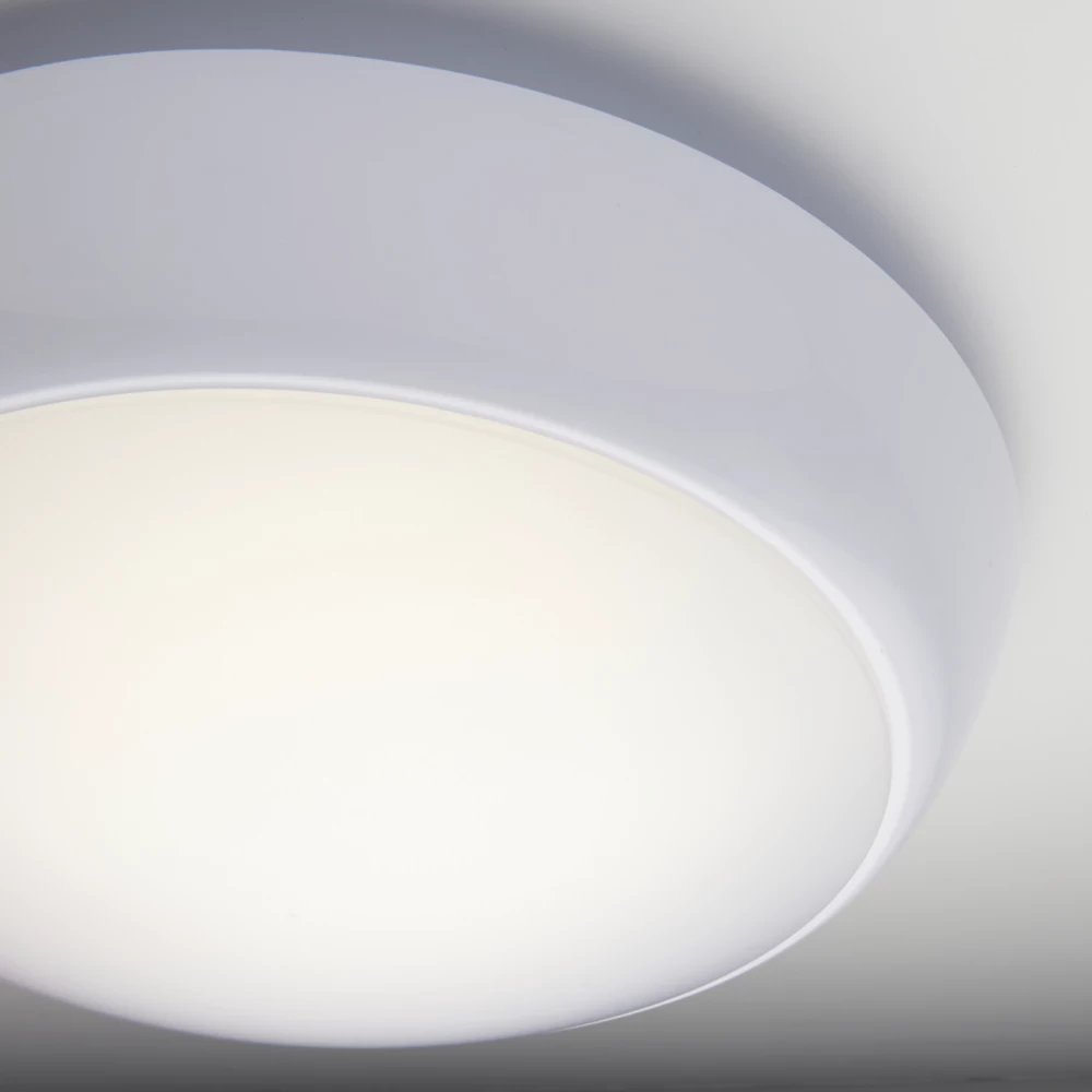 LAP Amazon LED Bathroom Ceiling Light With Microwave Sensor Gloss White 16W 1200lm 3 LAP Amazon LED Bathroom Ceiling Light With Microwave Sensor Gloss White 16W 1200lm - Image 3