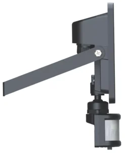 LAP Weyburn Outdoor LED Floodlight With PIR Sensor Black 30W 3000lm -Fashion Lamps 892PG A2