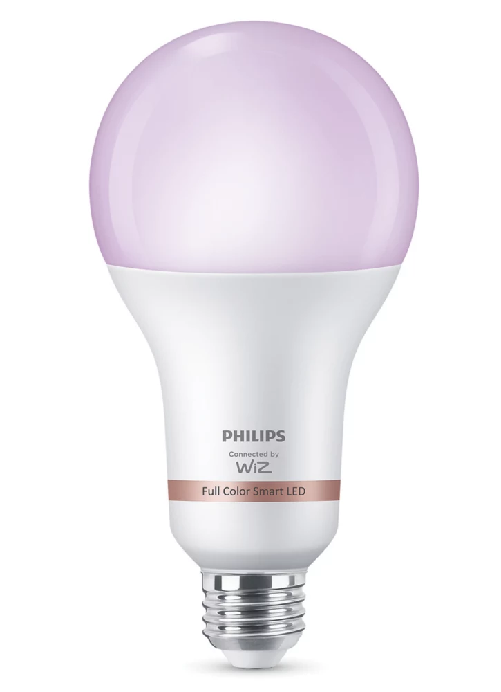 Philips ES Decorative RGB & White LED Smart Light Bulb 19W 2452lm 1 Philips ES Decorative RGB & White LED Smart Light Bulb 19W 2452lm
